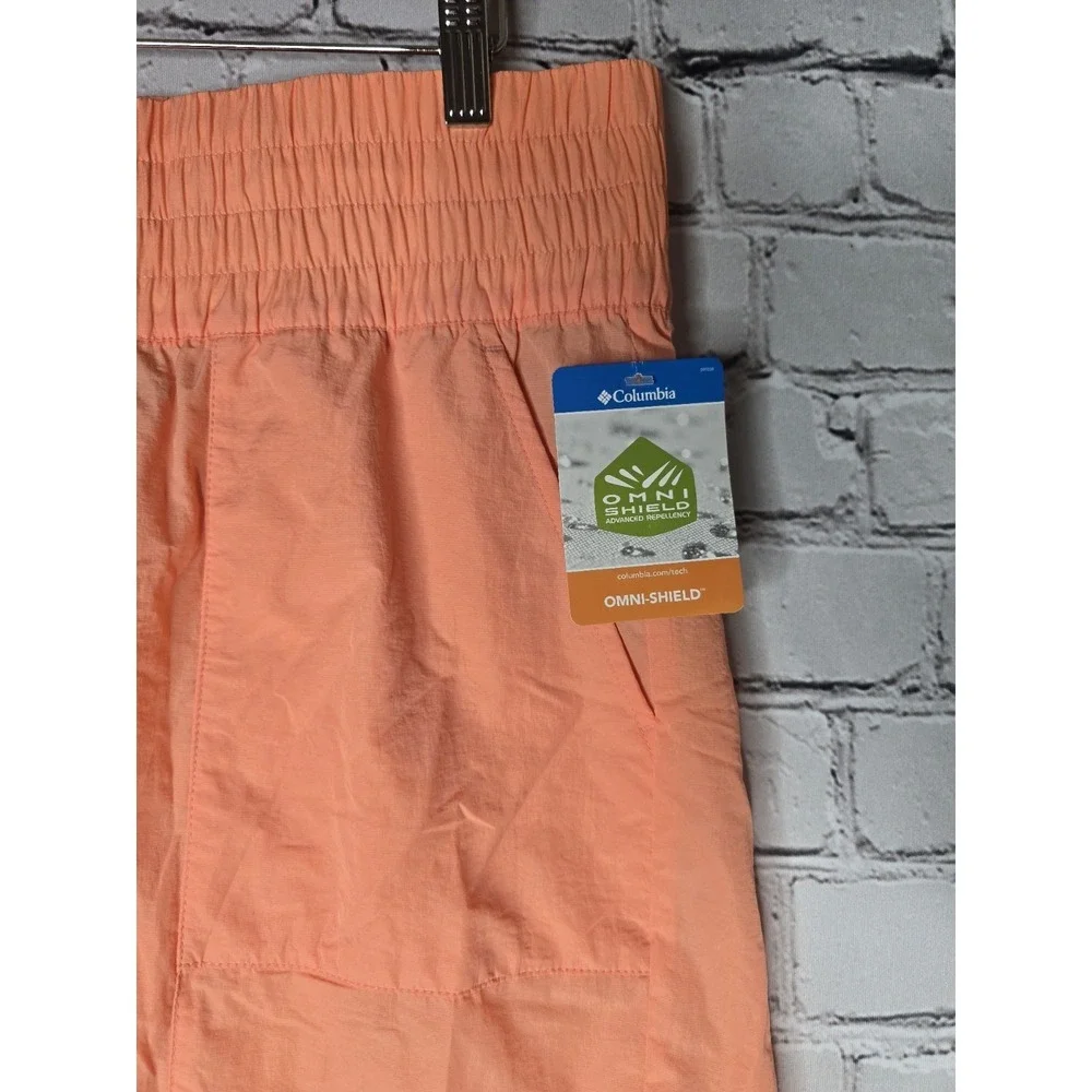 Columbia‎ Omni-Shield Bright Orange Lightweight Shorts New Size Large
